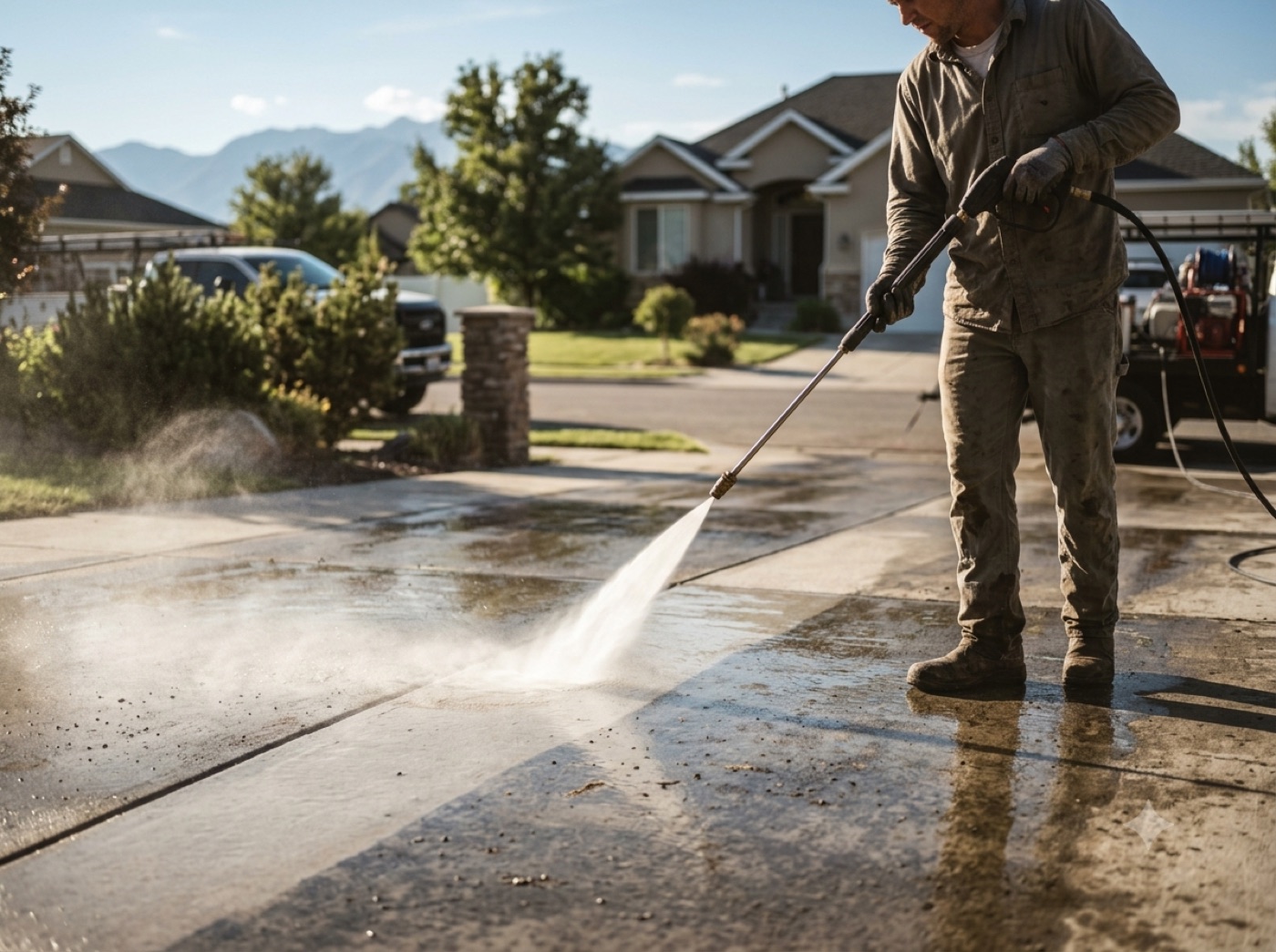 Marketing and websites for pressure washing in Utah