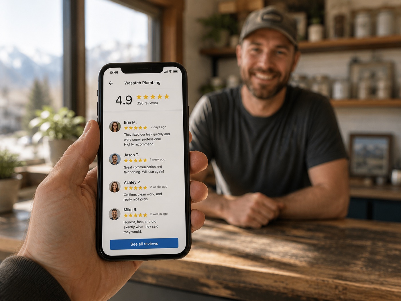 Review management for Utah service businesses