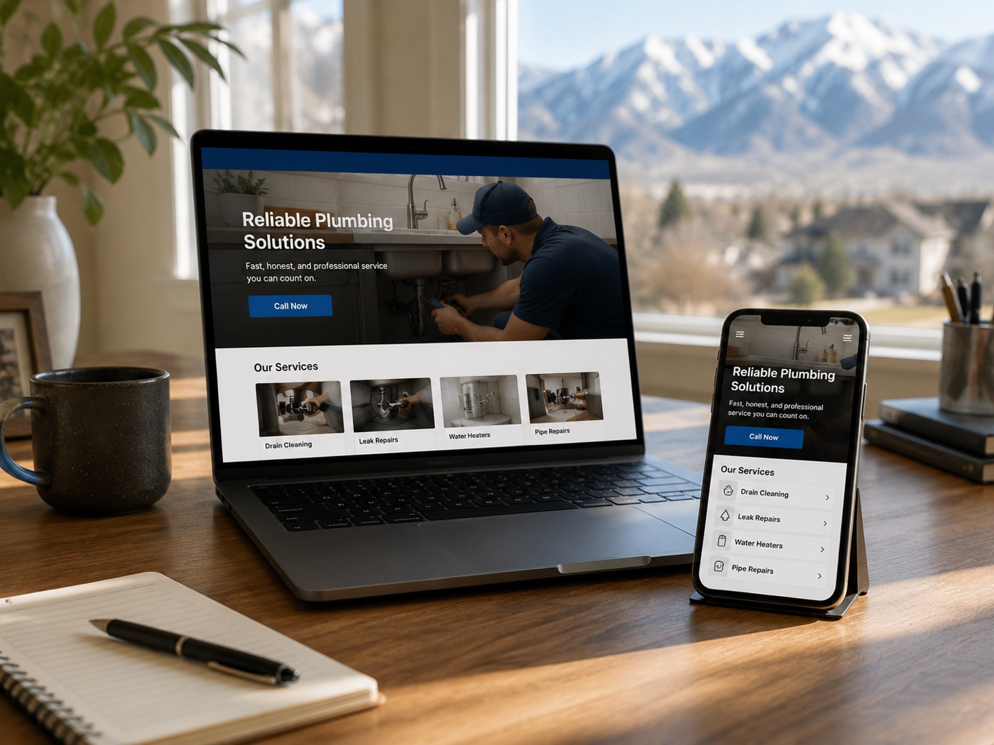 Website design for Utah service businesses